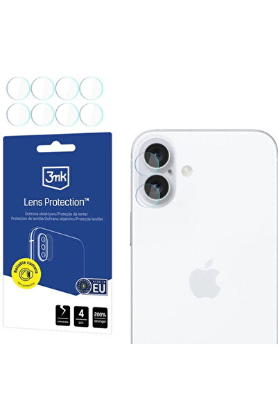 3MK Folie pentru Samsung Galaxy S25 FE - Protecție lentilă - Transparentă