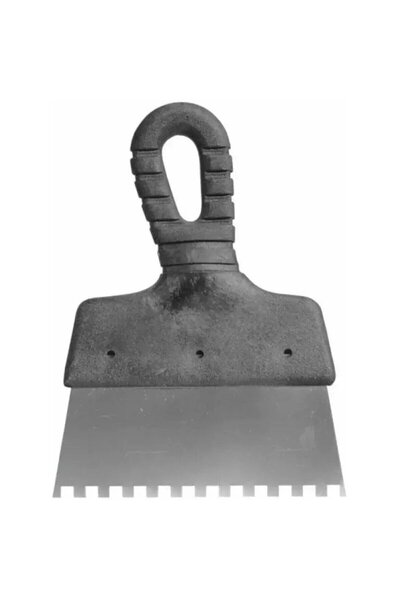 DEDRA EXIM Spatula nivelare cu dinti cu maner de plastic 150mm 8x8