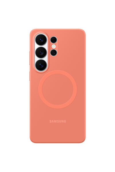 Samsung Husă Magnetică Silicon Galaxy S26 Ultra Coralred EF-ES948COEGWW
