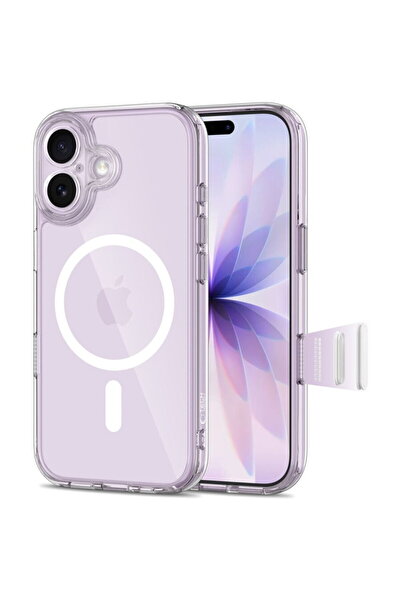 Tech-Protect HusДѓ Magpeak MagSafe CC pentru iPhone 17, spate transparent, co...