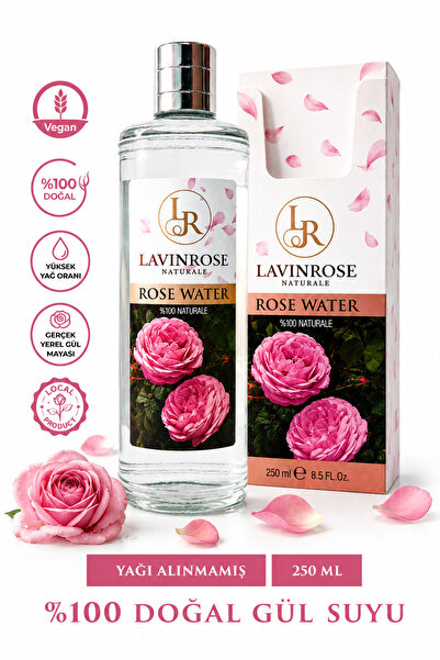 Lavin Rose Gül Suyu - Yağı Alınmamış %100 Doğal Gülsuyu - (YEREL GÜL MAYASI) ...