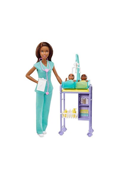 Barbie Bebek Bakıcısı Doktoru Hemşire Meslekleri