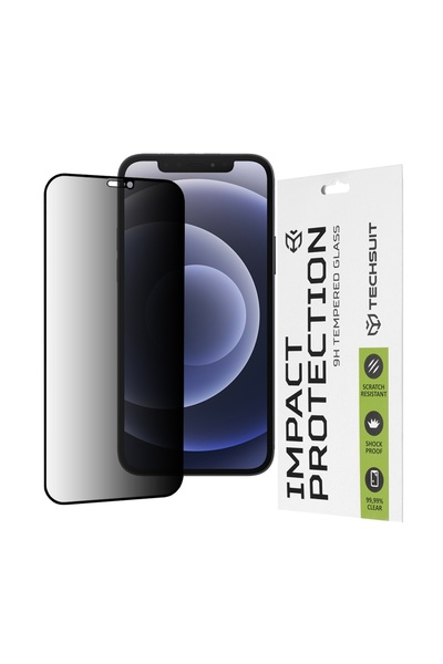 Techsuit Protector de ecran pentru iPhone 12 / iPhone 12 Pro - Techsuit 111D ...