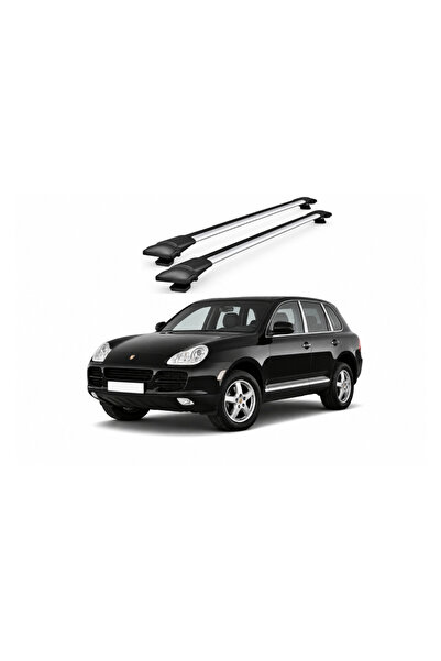 ART Bare portbagaj transversale auto aluminiu compatibile Porsche Cayenne (9P...