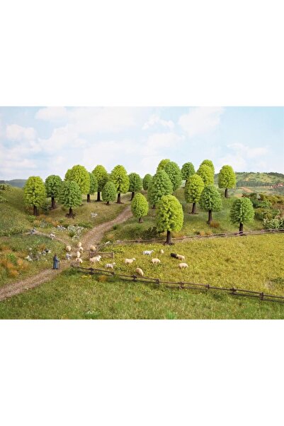 Noch 26801 Yapraklı Ağaçlar, 25 Adet, 5 -9 cm. Diorama Malzemesi