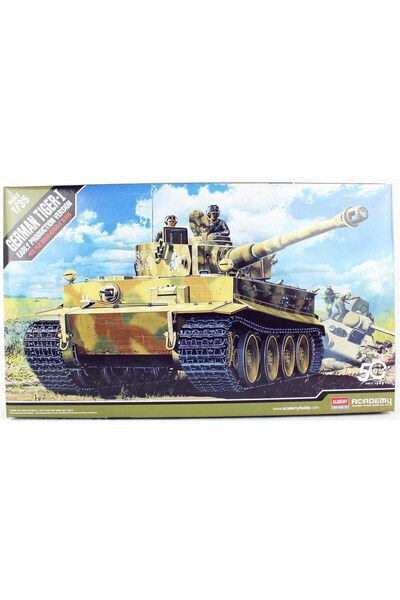 Academy 13239 1/35 Ölçek, German Tiger-I (Erken Dönem) Tankı, Plastik Model Kiti