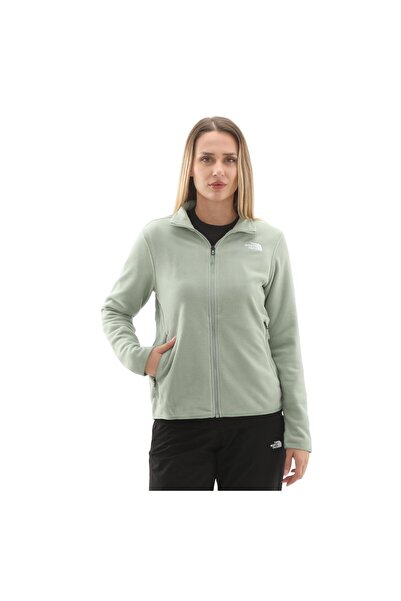 THE NORTH FACE F0A8D2FBQ11-R W Glacıer Fleece Jacket Kadın Ceket Yeşil