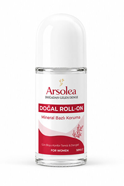 Arsolea Ter Kokusu Önleyici / Doğal Roll-On Deodorant Kadın / 24 Saat Etkili ...