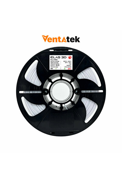 Elas 3D Beyaz PLA Pro Filament - 1.75mm - 1 Kg