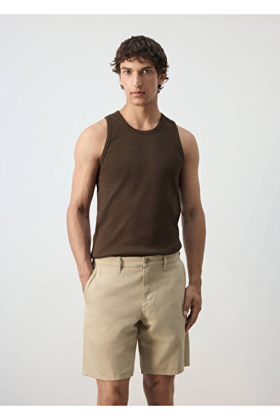 MANGO Man Slim fit pamuklu bluz