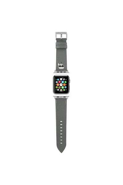 Karl Lagerfeld Husa de protectie Karl Head PU pentru Apple Watch 38/40mm, KLA...