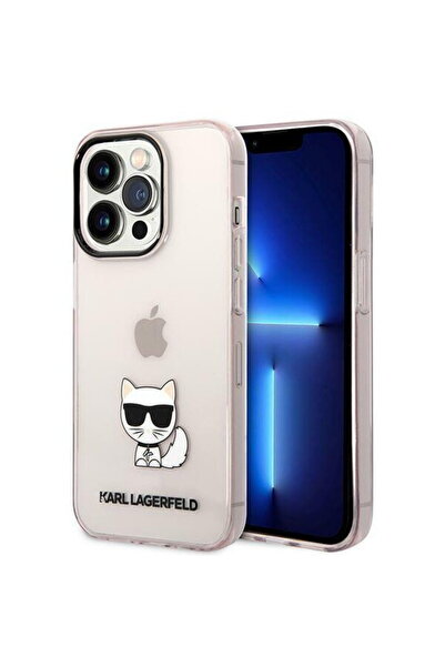 Karl Lagerfeld Husa telefon pentru iPhone 14 PRO, Choupette Body Logo and bla...