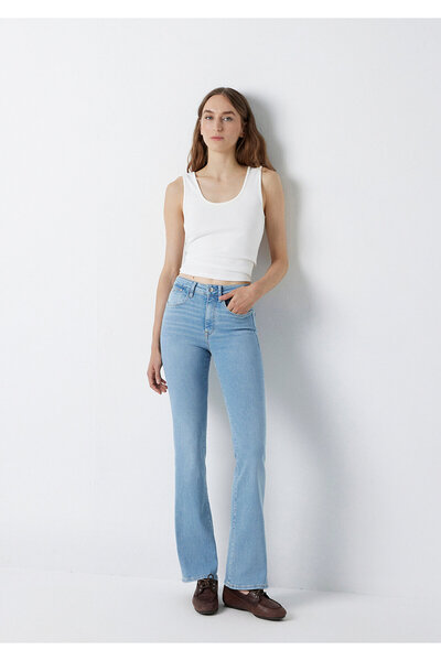 Mavi Maria Premium Blue Gölgeli Açık Jean Pantolon 101225-A4172
