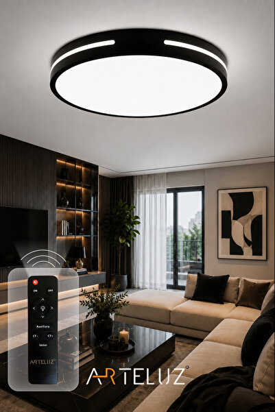 ARTELUZ YUVARLAK MODEL MODERN PLAFONYER AVİZE (50 CM)
