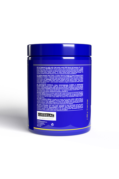 Pro Nutrition Concentrat proteic din zer, Pro Whey, Ciocolată albă cu zmeură, 450g