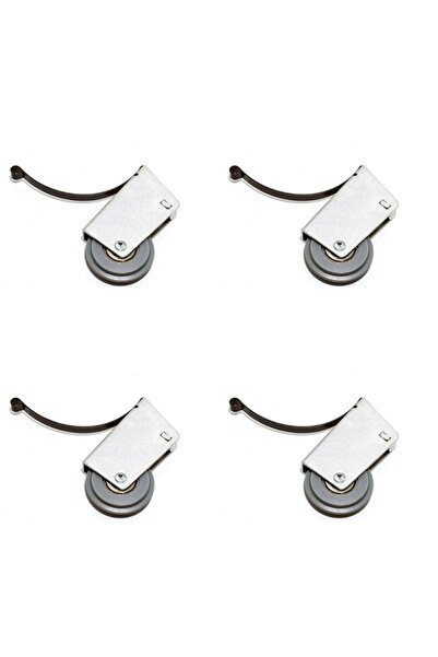 AYRINTISHOP Sliding Glass Balcony Thresholdless Bottom Wheel 4 Pieces