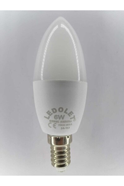 LEDOLET Mum Led Ampul 6w E14 Beyaz