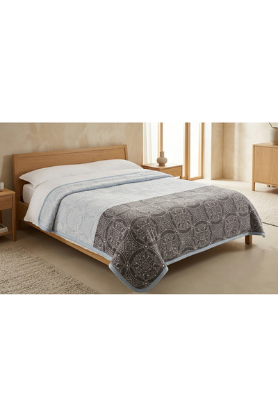 SESLİ HOME Κουβέρτα Lady Plush Blanket 200x230 Γκρι