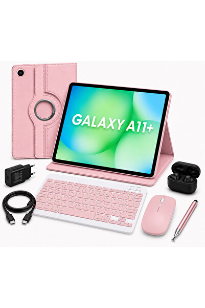 Samsung Galaxy Tab A11 Plus 6gb 128gb 11 İNÇ (KALEM HEDİYE) Başlık Klavye Mou...