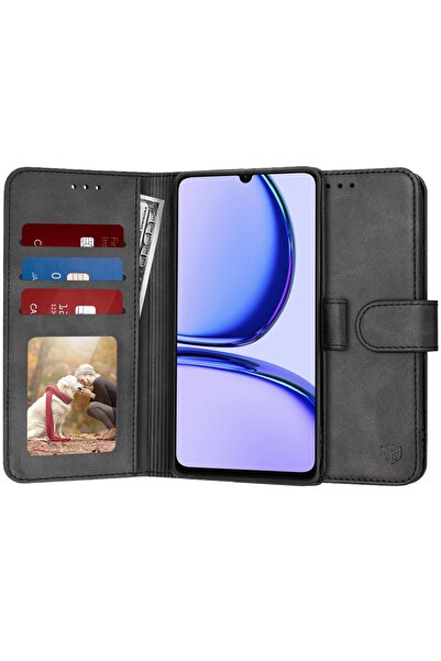 Techsuit Carcasă pentru Realme C53 - Jurnal Techsuit - Negru