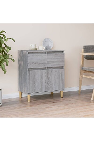 Concept Servantă, sonoma gri, 60x35x70 cm, lemn prelucrat