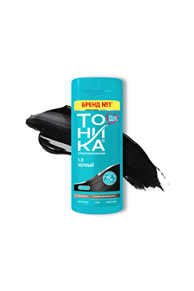 Tonika Yarı kalıcı renk veren saç balsamı (1.0 siyah)