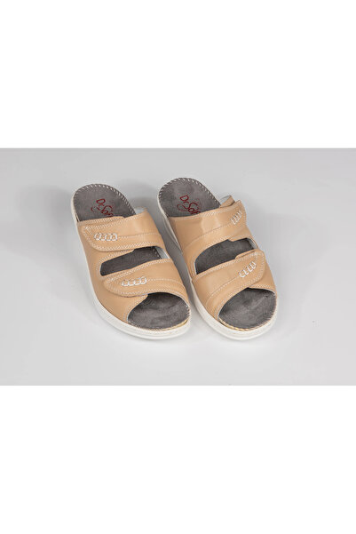 Dr.Soft Women's Anatomical Comfort Slippers 301 - Sand Beige