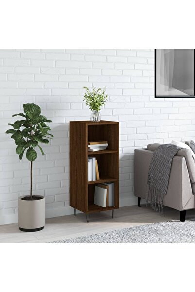 Concept Servantă, stejar maro, 34,5x32,5x90 cm, lemn prelucrat