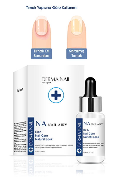 DermaNail Nail Expert NA – Nail Airly | Tırnak ve Çevresi Besleyici Serum 10ml