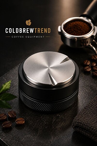 Mezan Ticaret 58mm Model Ground Brown Colored Tamper-macaron Tamper