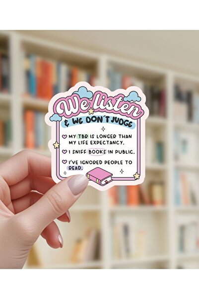 Flurina Studio Kitap Ayracı No:033 - We Listen We Don't Judge