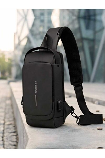 Generic Men's Waterproof Travel Chest Bag with Password Lock Crossbody One-Sh...