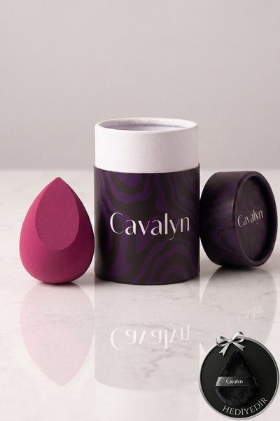 CAVALYN Ultra Soft Premium Profesyonel Makyaj Süngeri – Lateksiz, Fondöten & ...