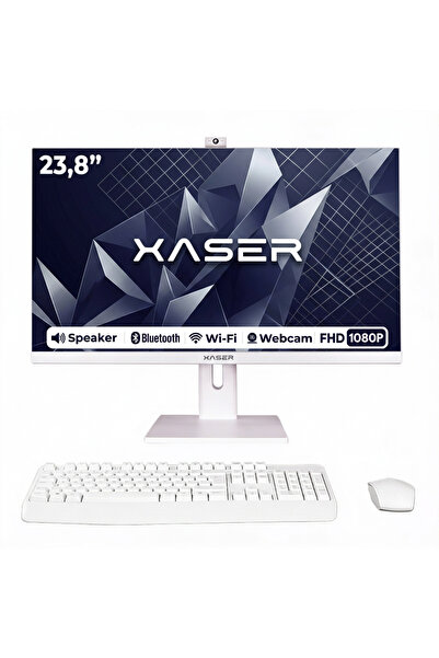 XASER Xs010 i5 2400 8GB Ram 128GB SSD 23.8" Webcam + Wifi All In One Bilgisayar
