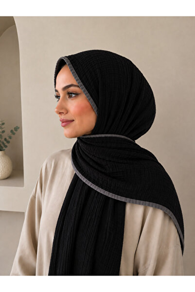 LAND SCARF Cotton Muslin Shawl