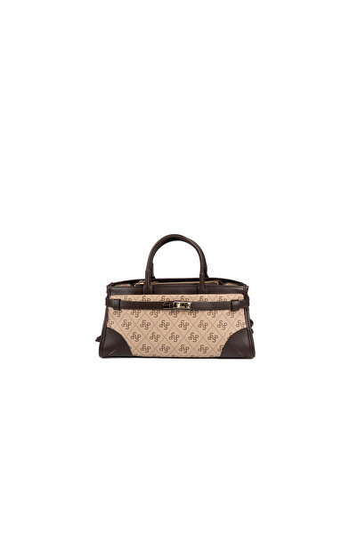 Silver Polo Women / Girls Shoulder Bag 1260-48512 Bag M178 Dark Beige-Matte B...