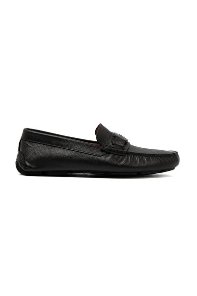 Giuseppe Mengoni Men's Classic Shoes Mo-7574A043-7574 Black Antique B-127 Print