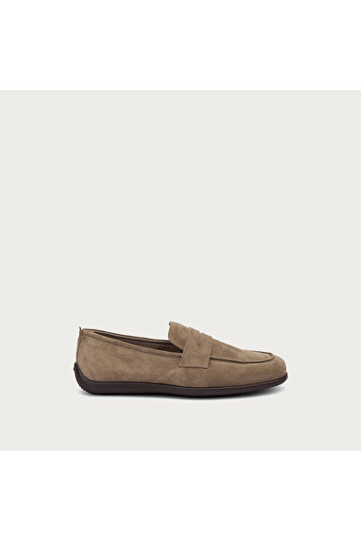 Frau Men's Classic Shoes 15B0 Urban Ease Suede Loafers