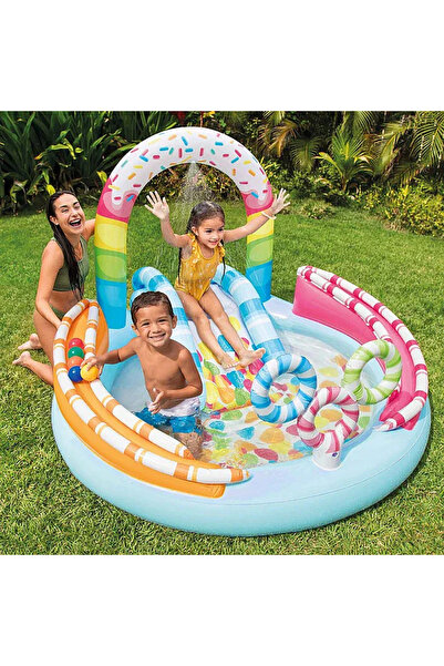BESTWAY Intex Şişme Eğlence Havuzu Kaydıraklı 170 cm.