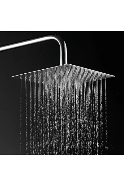 FAWER Faucet & Shower FAWER Tepe Duş Başlığı Kare 25x25 Paslanmaz Çelik