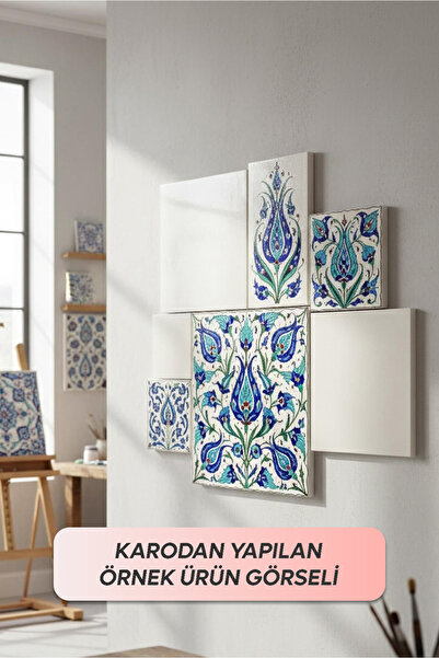 Ref-San 10x10cm Karo - Seramik Bisküvi 24'lü (Ham Ürün)