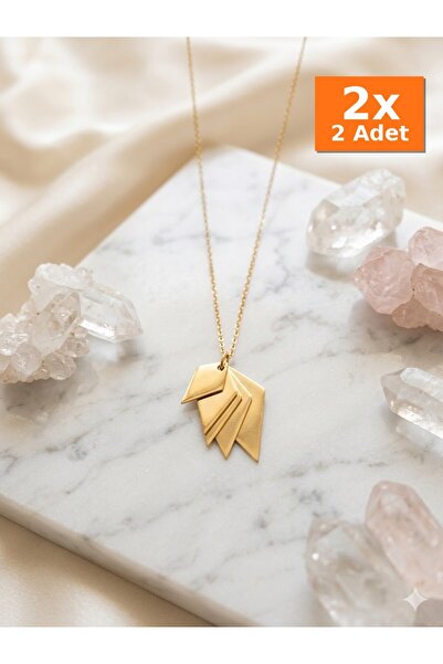 Bozhi Steel Necklace Gold Minimal Elegance Stylish Gift