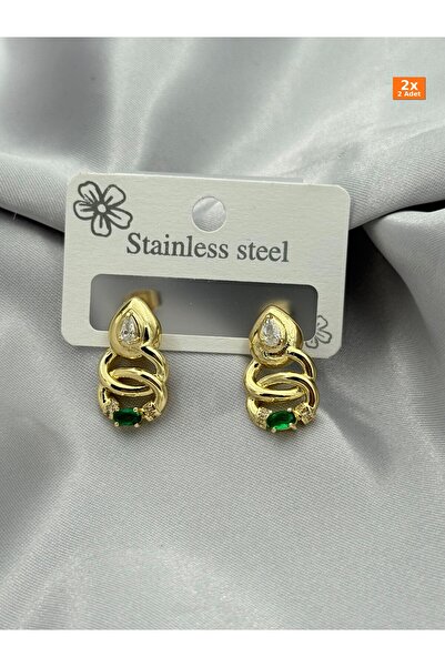 Bozhi Steel Earrings Business Woman Style Stylish Gift