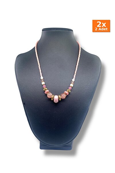 Bozhi Necklace Glass Beads Casual Elegance
