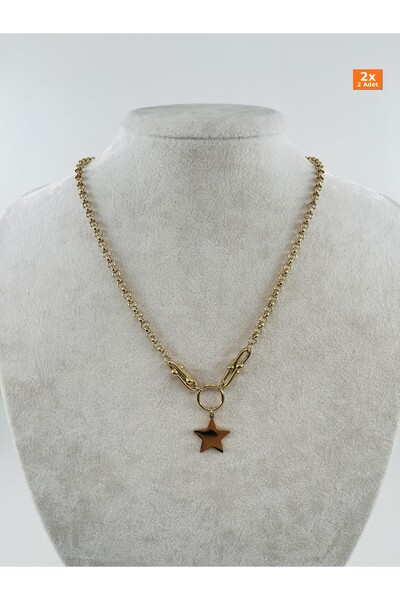 Bozhi Necklace Steel Minimal Elegance Stylish Gift