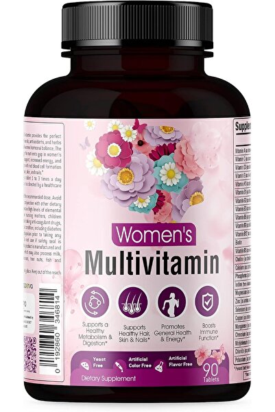 Laperva Women’s Multivitamin, 90 Tablets,boosts Immune Function, Promotes Gen...