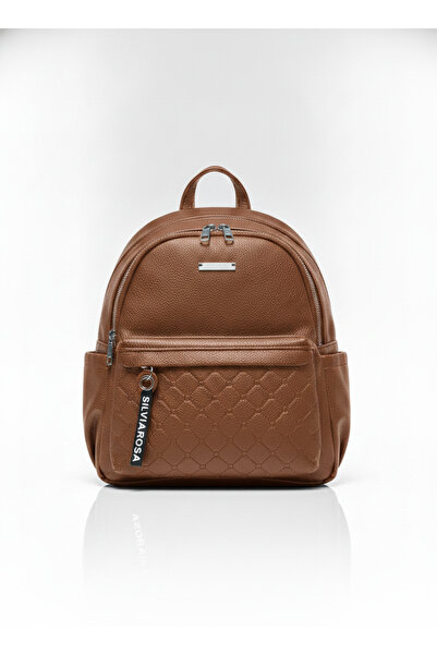 SilviaRosa Rucsac Dama Mini Silviarosa, Piele Ecologica, Buzunar Frontal Matl...
