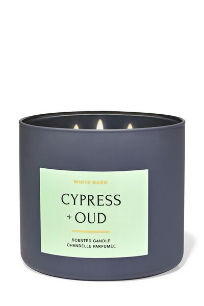 Bath & Body Works Cypress & Oud Büyük Mum 411 g