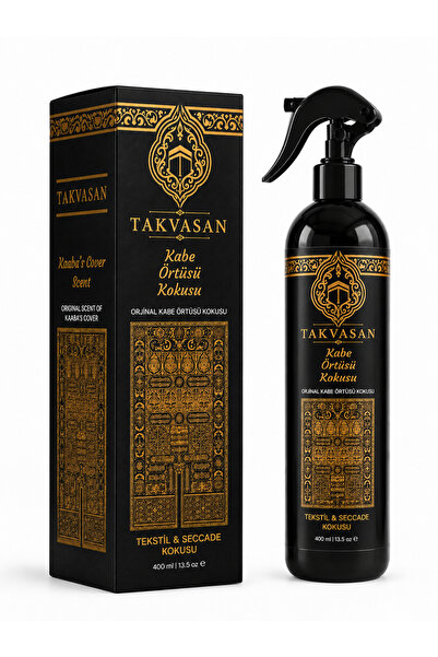 Takvasan Kabe Örtüsü Kokusu 400 ml Alkolsüz Oda ve Ortam Kokusu Hediyelik