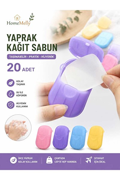 btm home 20Pcs Sheets Soap Paper Soap Portable Travel Soap Mini Pocket Soap